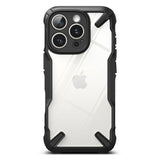 Ringke iPhone 16 Pro Max Fusion X Mobil Cover - Gennemsigtig / Sort