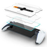 Spigen Glass tR EZ Fit Glasbeskyttelse til PlayStation Portal Remote Player - Gennemsigtig