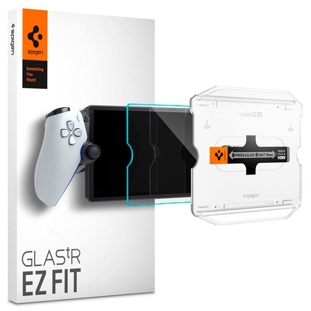 Spigen Glass tR EZ Fit Glasbeskyttelse til PlayStation Portal Remote Player - Gennemsigtig