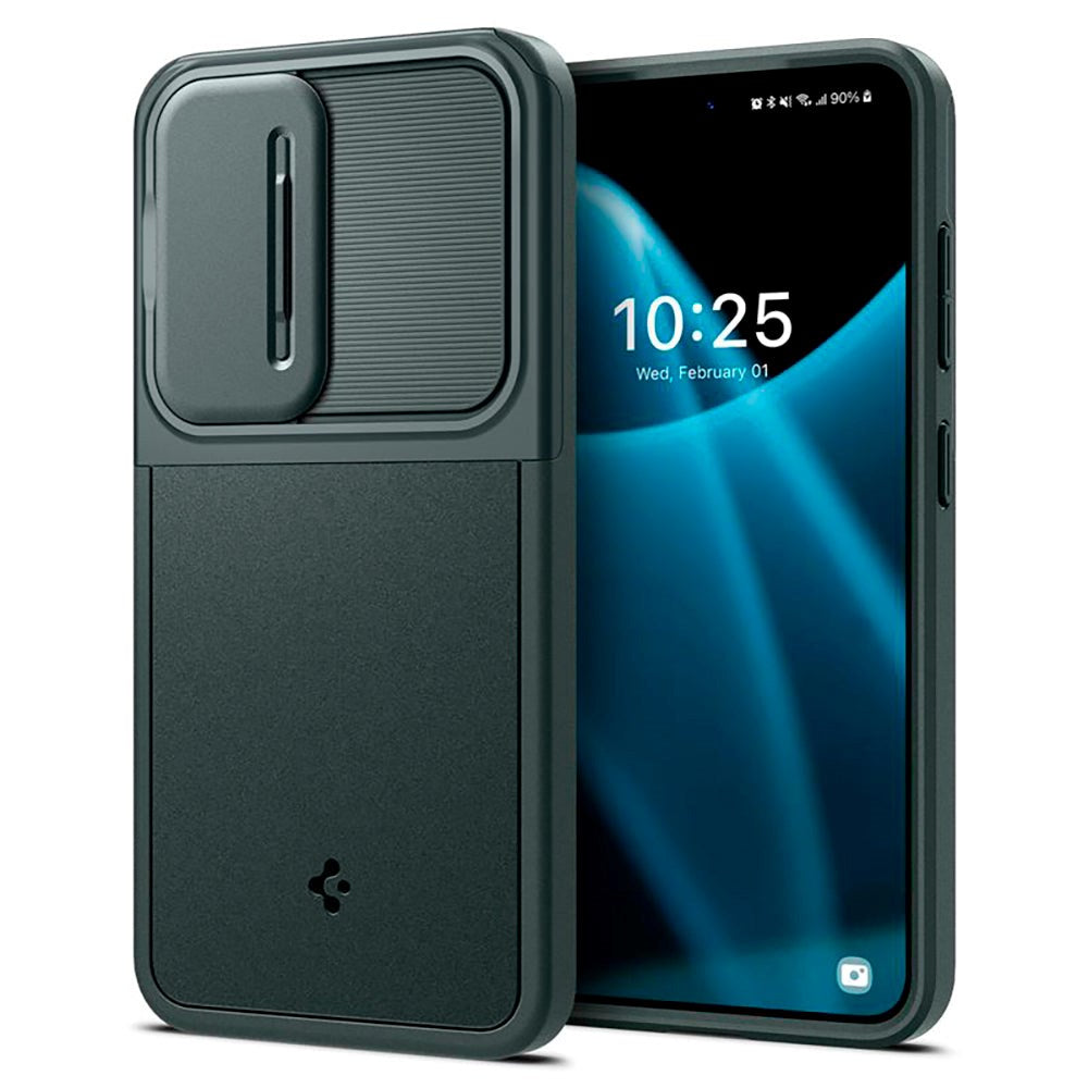 Spigen Samsung Galaxy S24 Optik Armor Cover - Mørkegrøn