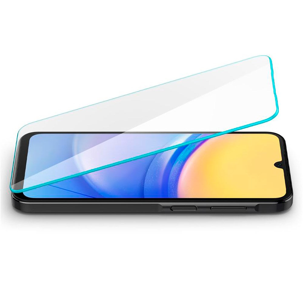 Spigen Samsung Galaxy A15 / A15 (5G) / A25 (5G) Glas.tr Hærdet Glas Skærmbeskyttelse - 2 stk. - Gennemsigtig