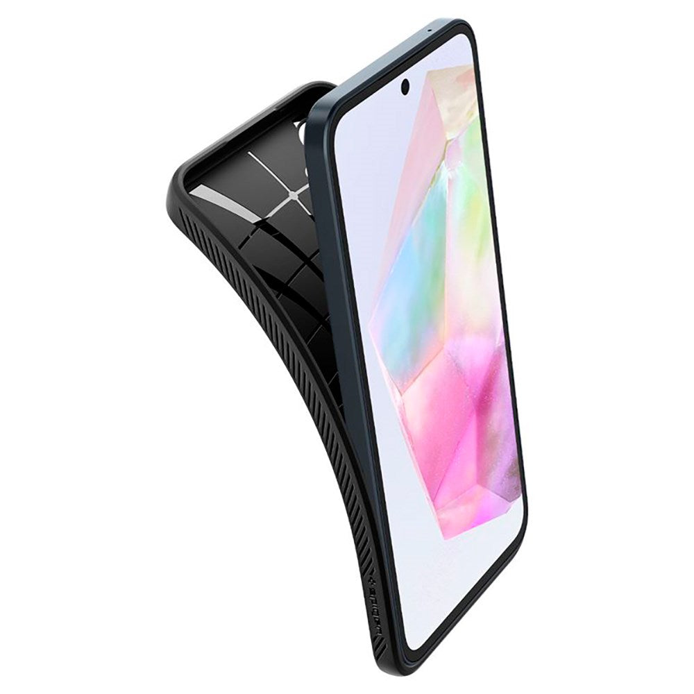 Samsung Galaxy A35 (5G) Spigen Liquid Air Mobil Cover - Sort