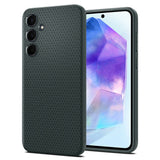 Samsung Galaxy A55 (5G) Spigen Liquid Air Mobil Cover - Grøn