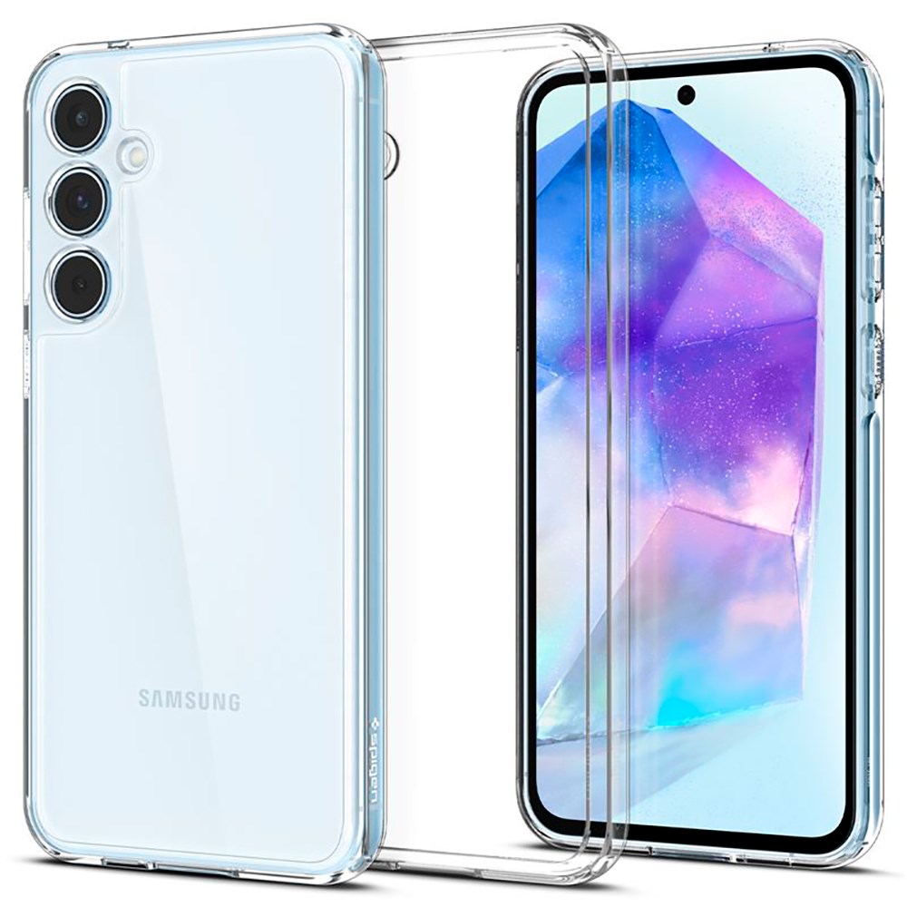 Spigen Samsung Galaxy A55 (5G) Ultra Hybrid Case - Gennemsigtig