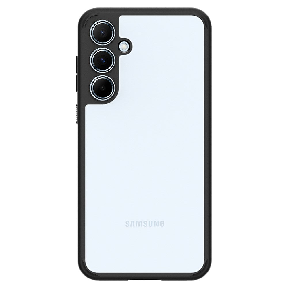 Spigen Samsung Galaxy A55 (5G) Ultra Hybrid Case - Gennemsigtig / Sort