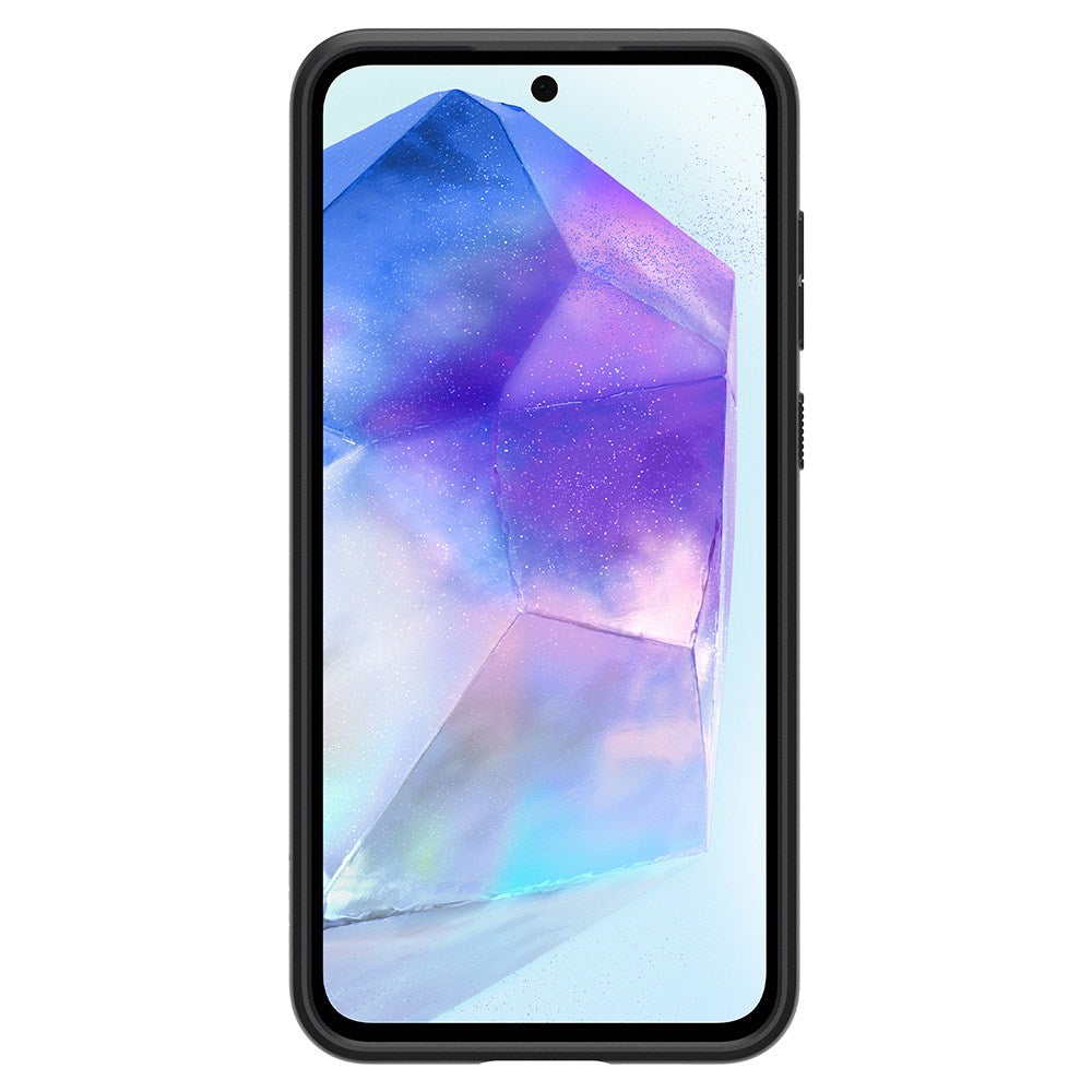 Spigen Samsung Galaxy A55 (5G) Ultra Hybrid Case - Gennemsigtig / Sort