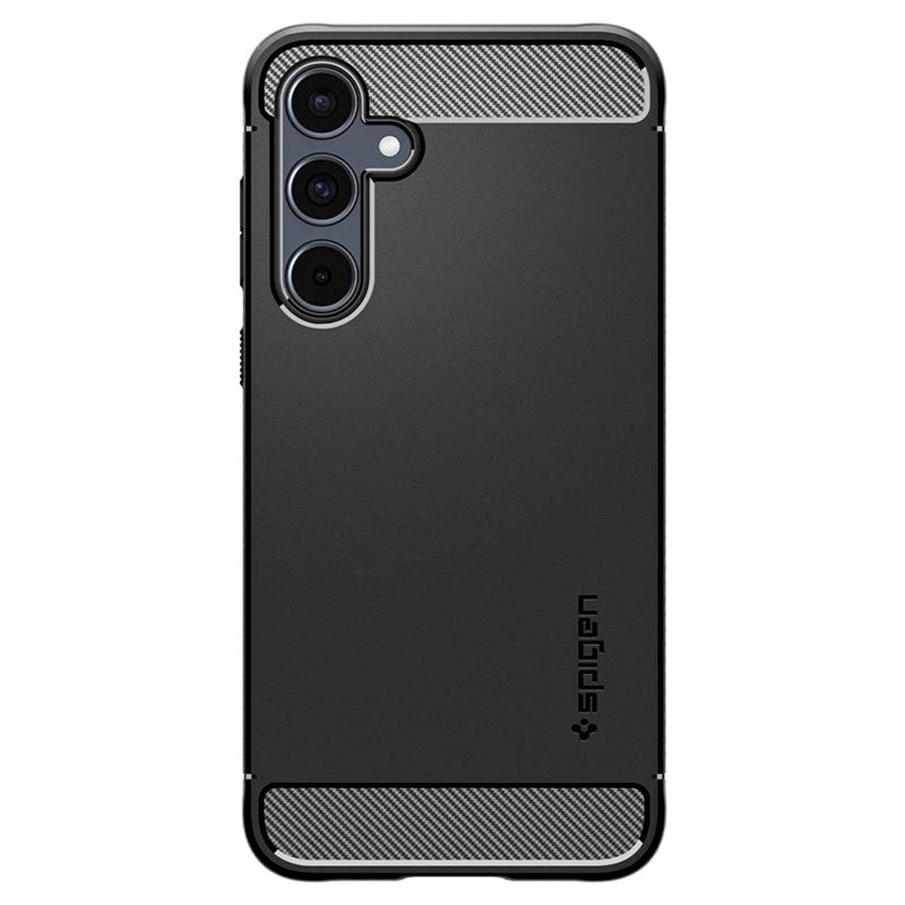 Samsung Galaxy A55 (5G) - Spigen Rugged Armor Cover - Sort
