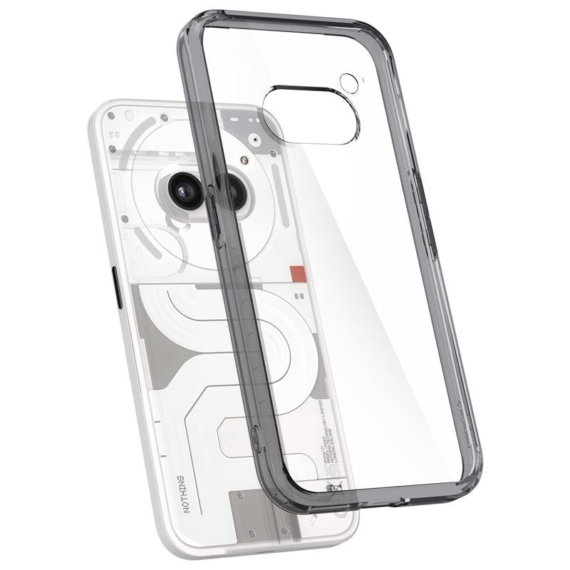 Spigen Nothing Phone (2a) Ultra Hybrid Case - Gennemsigtig / Grå