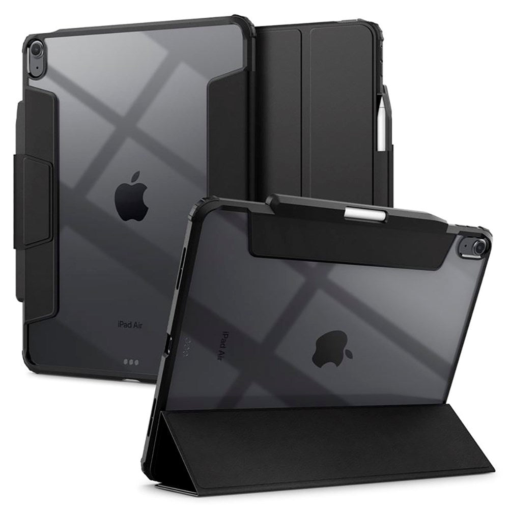 iPad Air 13" (2025 / 2024) Spigen Ultra Hybrid Pro Flip Cover - Sort