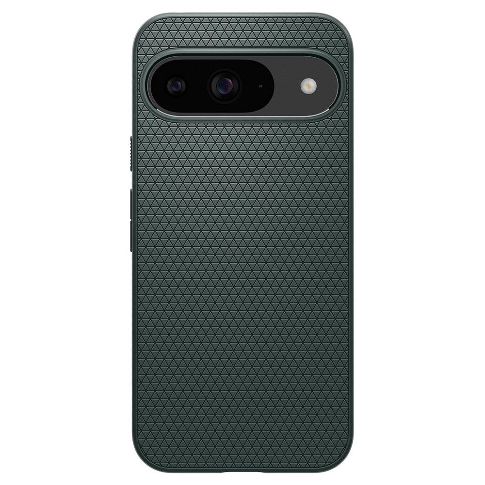 Spigen Google Pixel 9 / 9 Pro Liquid Air Mobil Cover - Mat Grøn