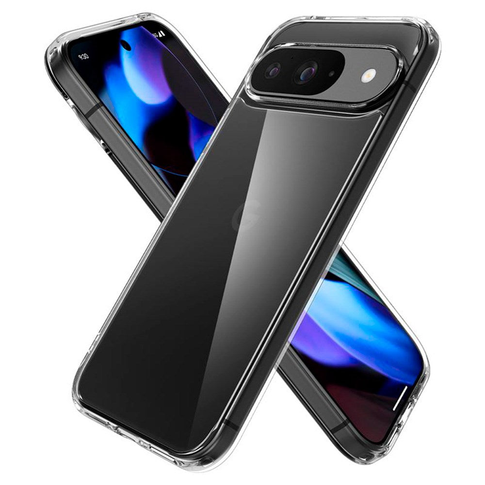 Spigen Google Pixel 9 / 9 Pro Ultra Hybrid Case - Gennemsigtig