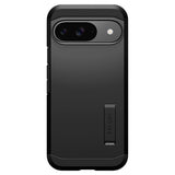 Spigen Google Pixel 9 / 9 Pro Tough Armor Case m. Kickstand - Sort