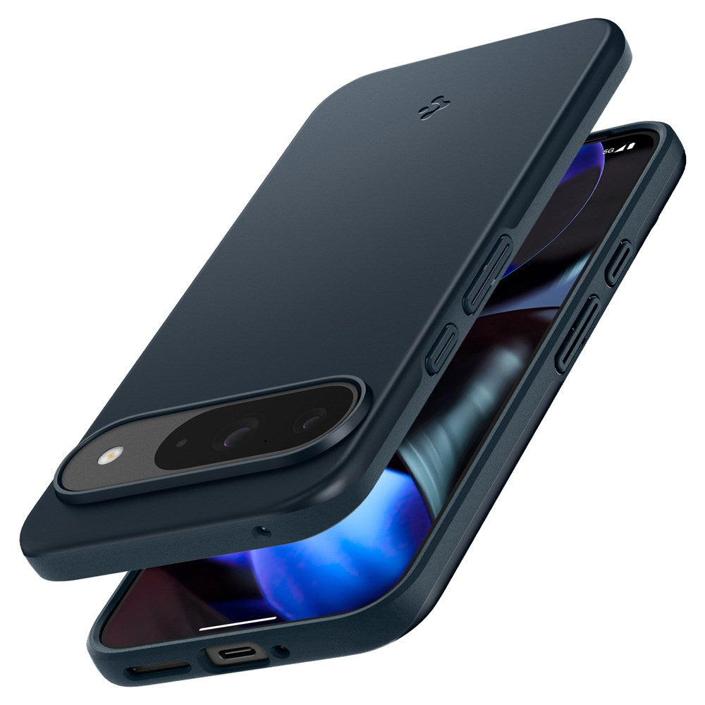 Spigen Google Pixel 9 / 9 Pro Thin Fit Hybrid Bagside Cover - Grå