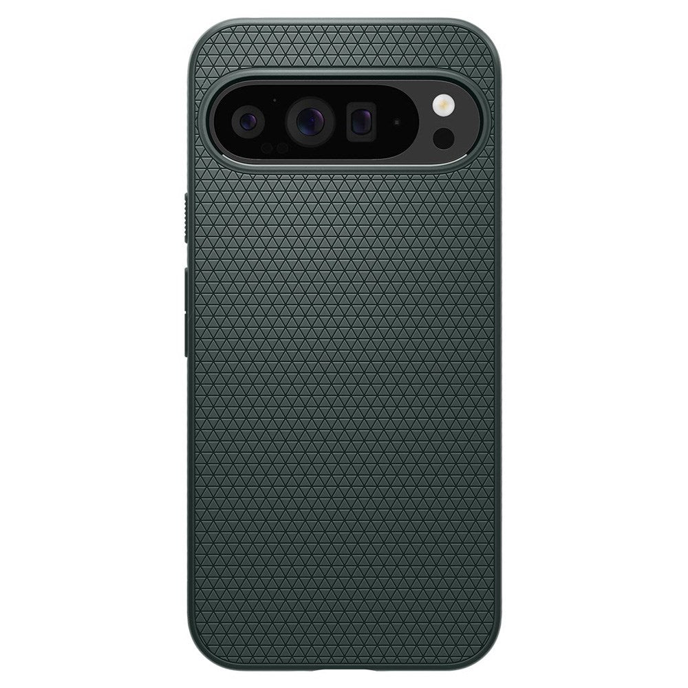 Spigen Google Pixel 9 Pro XL Liquid Air Mobil Cover - Mat Grøn