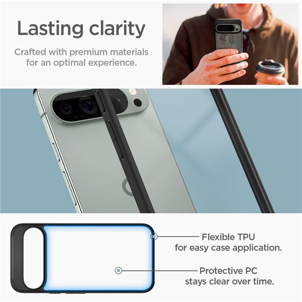 Spigen Google Pixel 9 Pro XL Ultra Hybrid Case - Mat Sort
