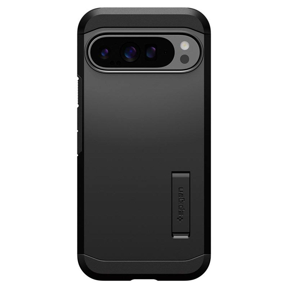 Spigen Google Pixel 9 Pro XL Tough Armor Case m. Kickstand - Sort