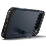 Spigen Google Pixel 9 Pro XL Tough Armor Cover m. Kickstand - Grå