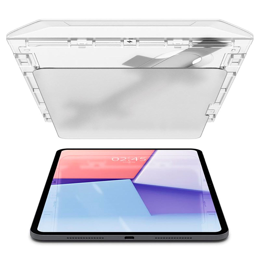 Spigen iPad Pro 11" (2025 / 2024) Paper Touch EZ Fit Glas.tR Skærmbeskyttelse - Case Friendly - Gennemsigtig