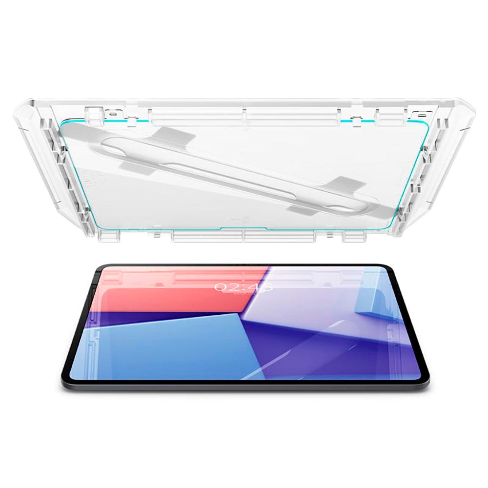 Spigen iPad Pro 13" (2025 / 2024) EZ Fit Glas.tR Skærmbeskyttelse - Case Friendly - Gennemsigtig