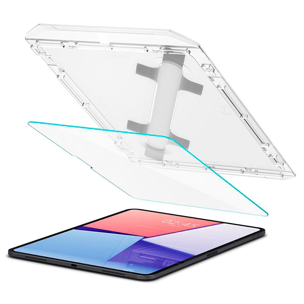 Spigen iPad Pro 13" (2025 / 2024) EZ Fit Glas.tR Skærmbeskyttelse - Case Friendly - Gennemsigtig