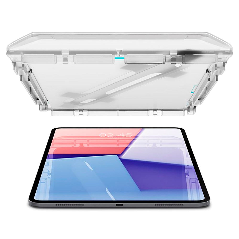 Spigen iPad Pro 13" (2025 / 2024) EZ Fit Glas.tR Skærmbeskyttelse - Case Friendly - Gennemsigtig