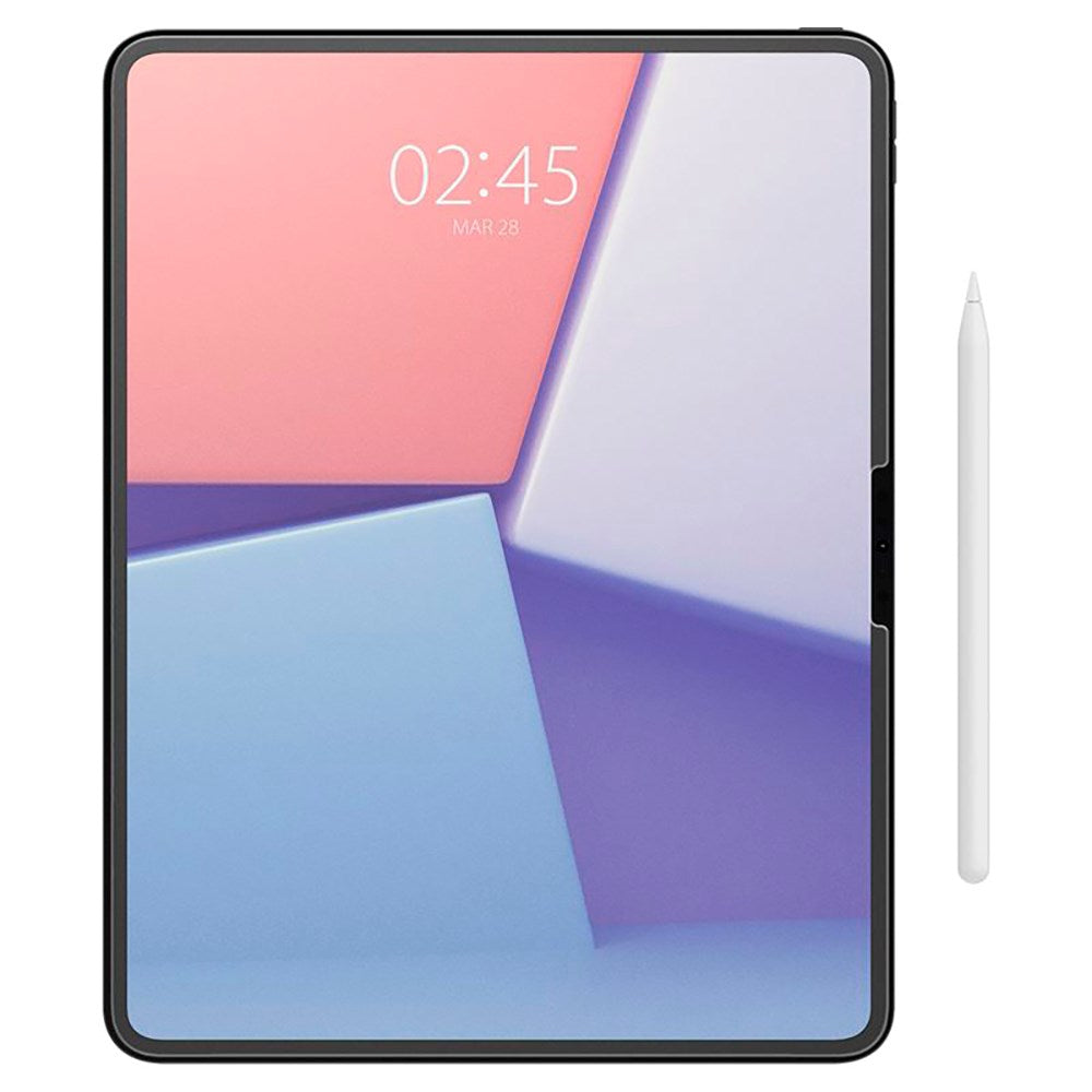Spigen iPad Pro 13" (2025 / 2024) Paper Touch EZ Fit Glas.tR Skærmbeskyttelse - Case Friendly - Gennemsigtig