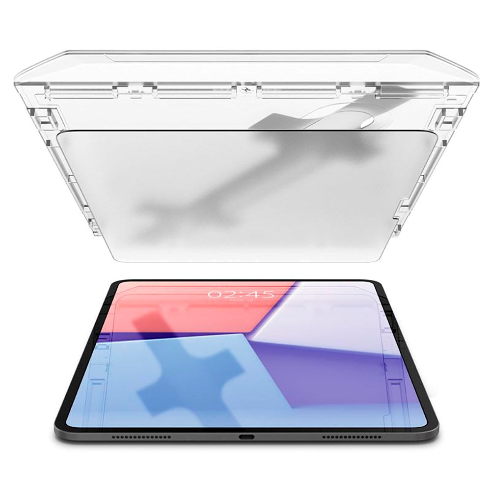 Spigen iPad Pro 13" (2025 / 2024) Paper Touch EZ Fit Glas.tR Skærmbeskyttelse - Case Friendly - Gennemsigtig