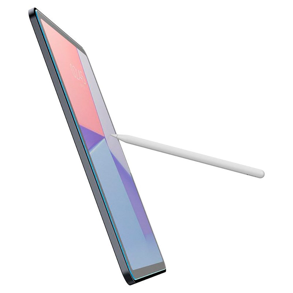 Spigen iPad Air 11" (2025 / 2024) Paper Touch EZ Fit Glas.tR Skærmbeskyttelse - Case Friendly - Gennemsigtig