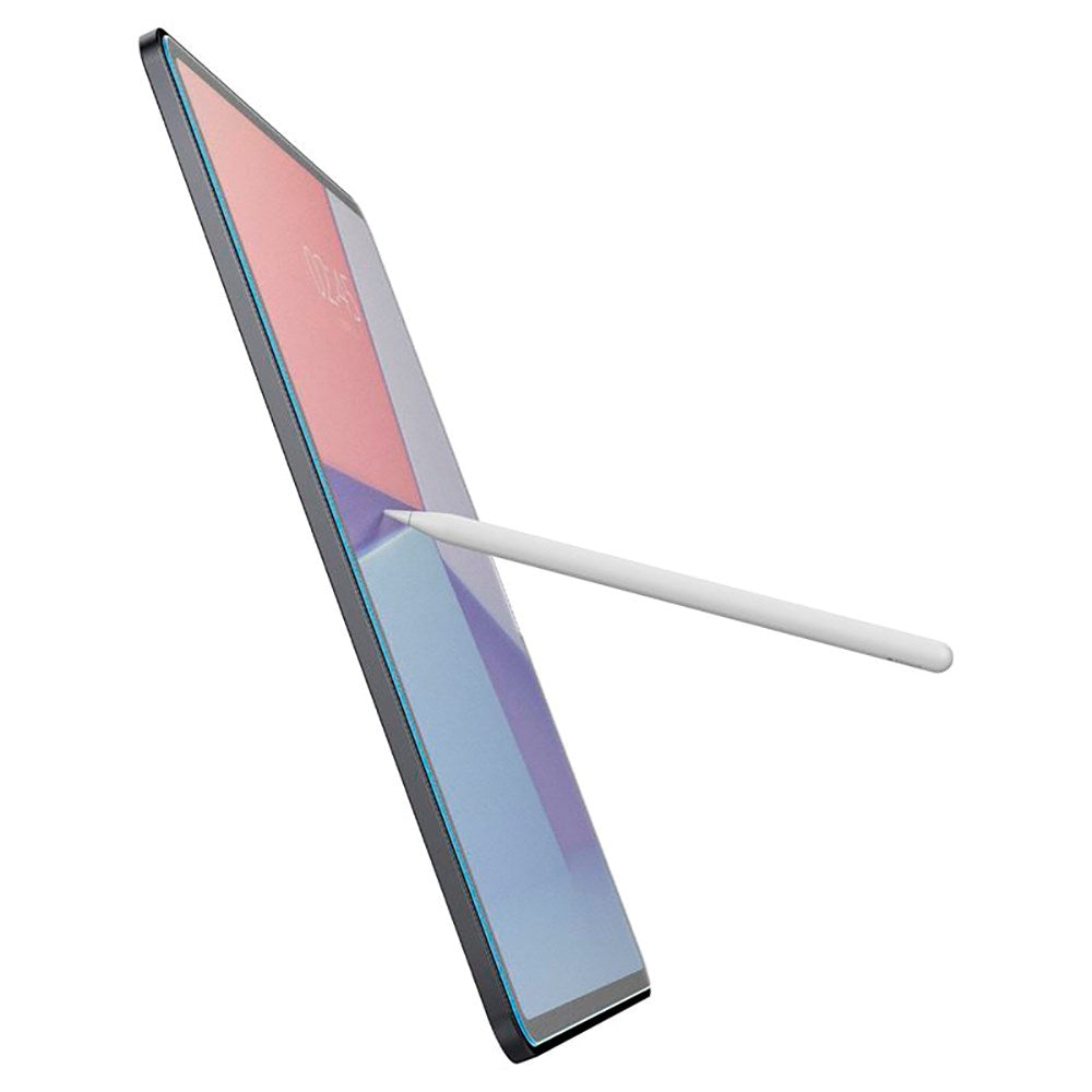 Spigen iPad Air 13" (2025 / 2024) Paper Touch EZ Fit Glas.tR Skærmbeskyttelse - Case Friendly - Gennemsigtig