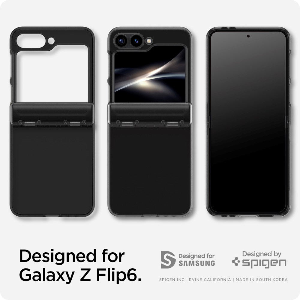 Samsung Galaxy Z Flip7 FE / Flip6 Spigen Ultra Hybrid Pro Bagside Cover - Frost Gray