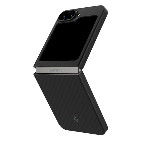 Spigen Samsung Galaxy Z Flip6 Air Skin Bagside Cover - Aramid Sort