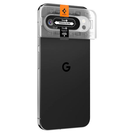 Google Pixel 9 Pro XL Spigen EZ Fit. tR Optik Kameralinse Glas - 2 Stk - Gennemsigtig