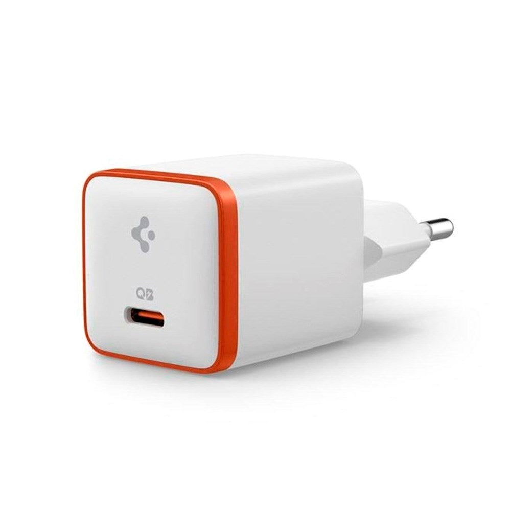 Spigen - 30W Vægoplader - 1x USB-C - Hvid