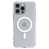 Spigen iPhone 16 Pro Max Ultra Hybrid T Bagside Cover - MagSafe Kompatibel - Gennemsigtig / Hvid