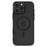 Spigen iPhone 16 Pro Max Ultra Hybrid T Bagside Cover - MagSafe Kompatibel - Mat Gennemsigtig / Sort