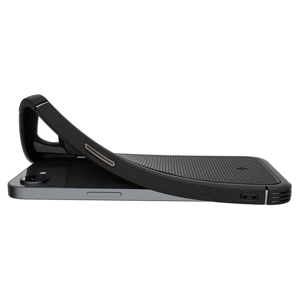 iPhone 16e - Spigen Core Armor Cover - MagSafe Kompatibel - Mat Sort