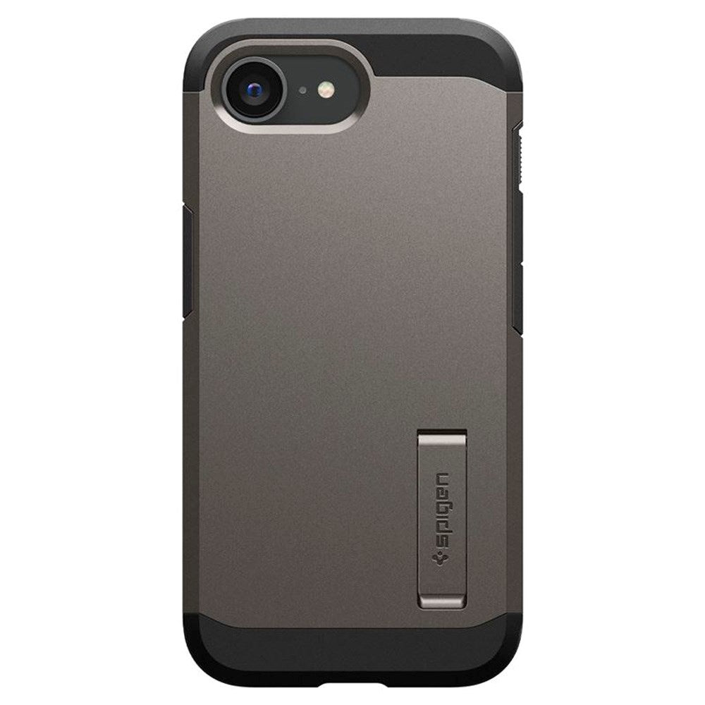 Spigen iPhone 16e Tough Armor Mobil Cover - MagSafe Kompatibel - Gunmetal