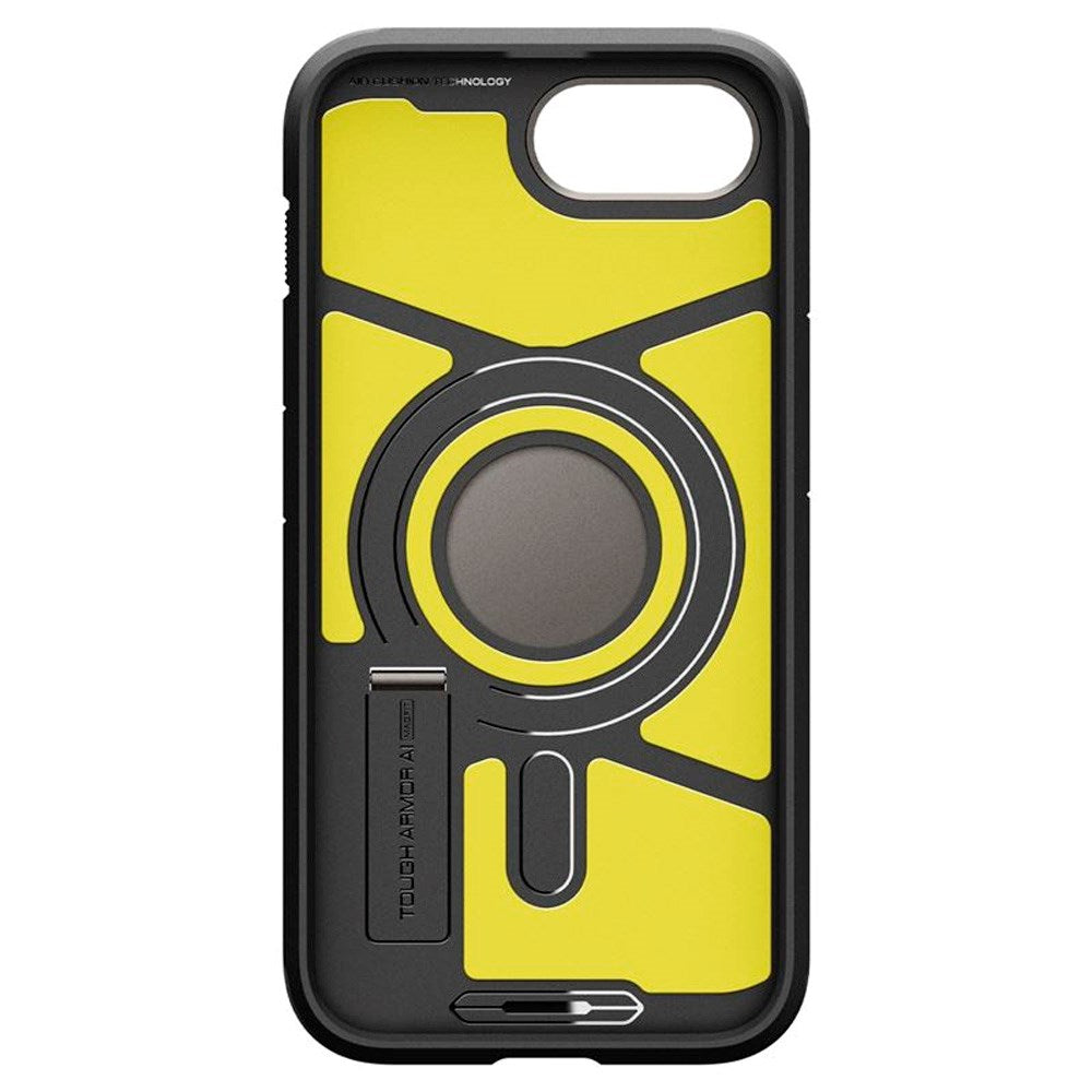 Spigen iPhone 16e Tough Armor Mobil Cover - MagSafe Kompatibel - Gunmetal