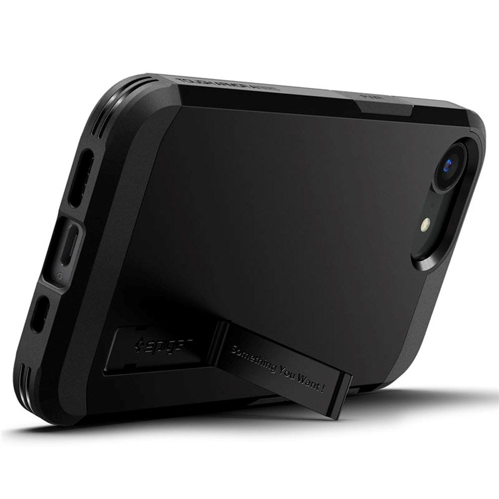 Spigen iPhone 16e Tough Armor Mobil Cover - MagSafe Kompatibel - Black