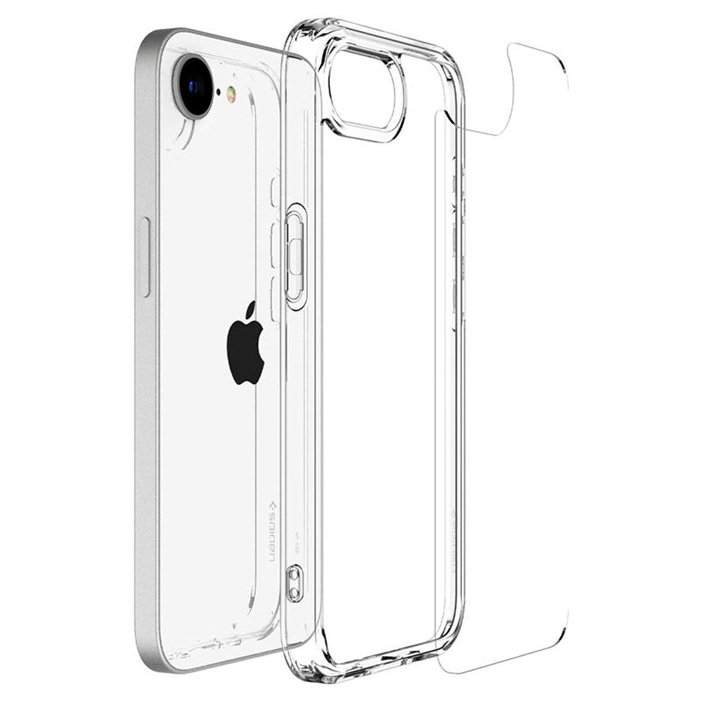 Spigen iPhone 16e Ultra Hybrid Plast Cover - Gennemsigtig