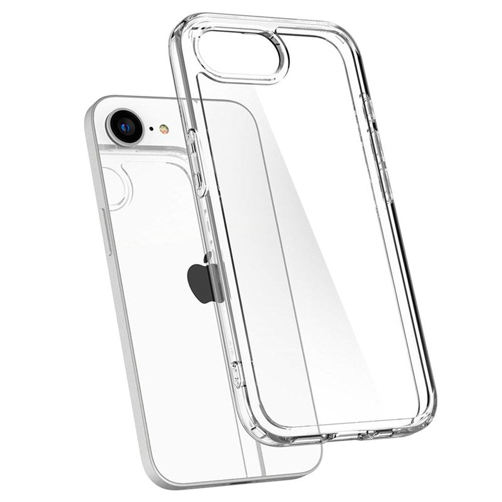 Spigen iPhone 16e Ultra Hybrid Plast Cover - Gennemsigtig