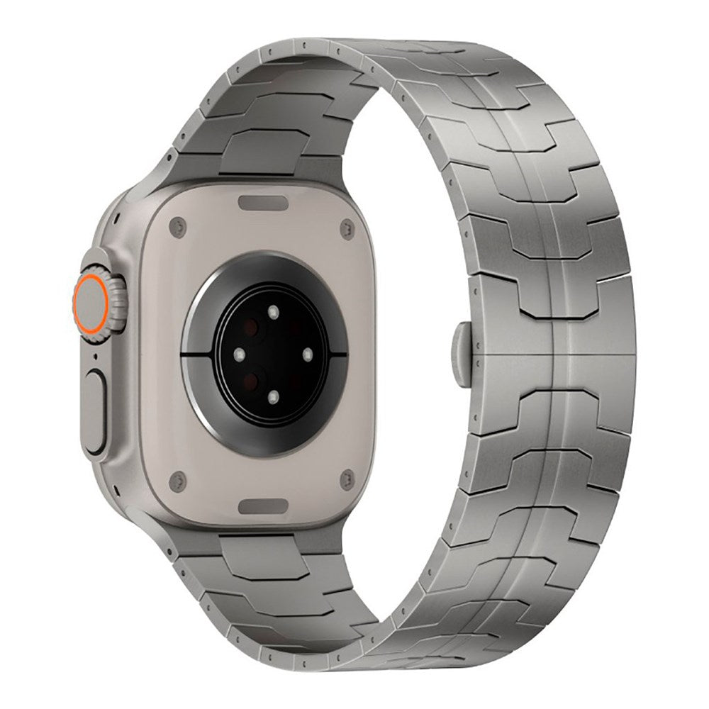 Apple Watch Ultra 1/2 (49mm) Just Mobile Titanium Smartwatch Rem - Sølv