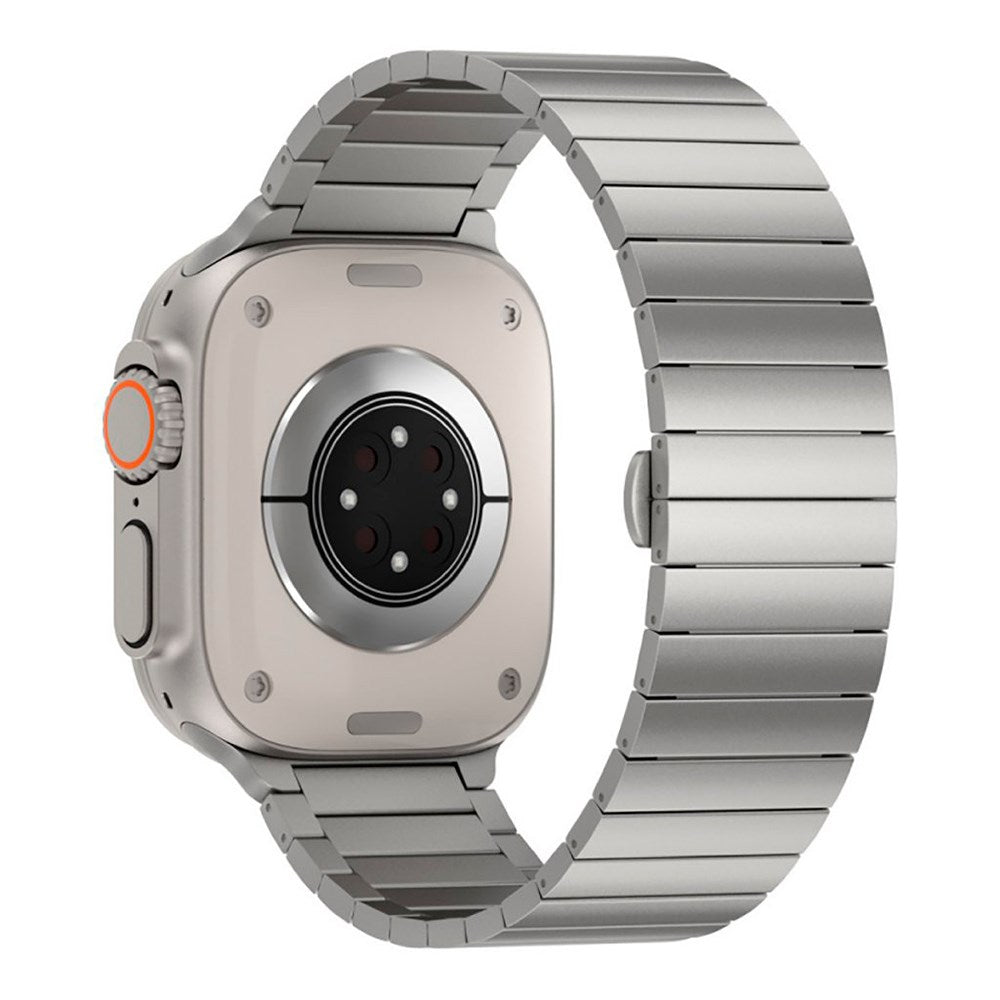 Apple Watch Ultra 1/2 (49mm) Just Mobile Titanium Smartwatch Rem m. DLC Belægning - Sølv