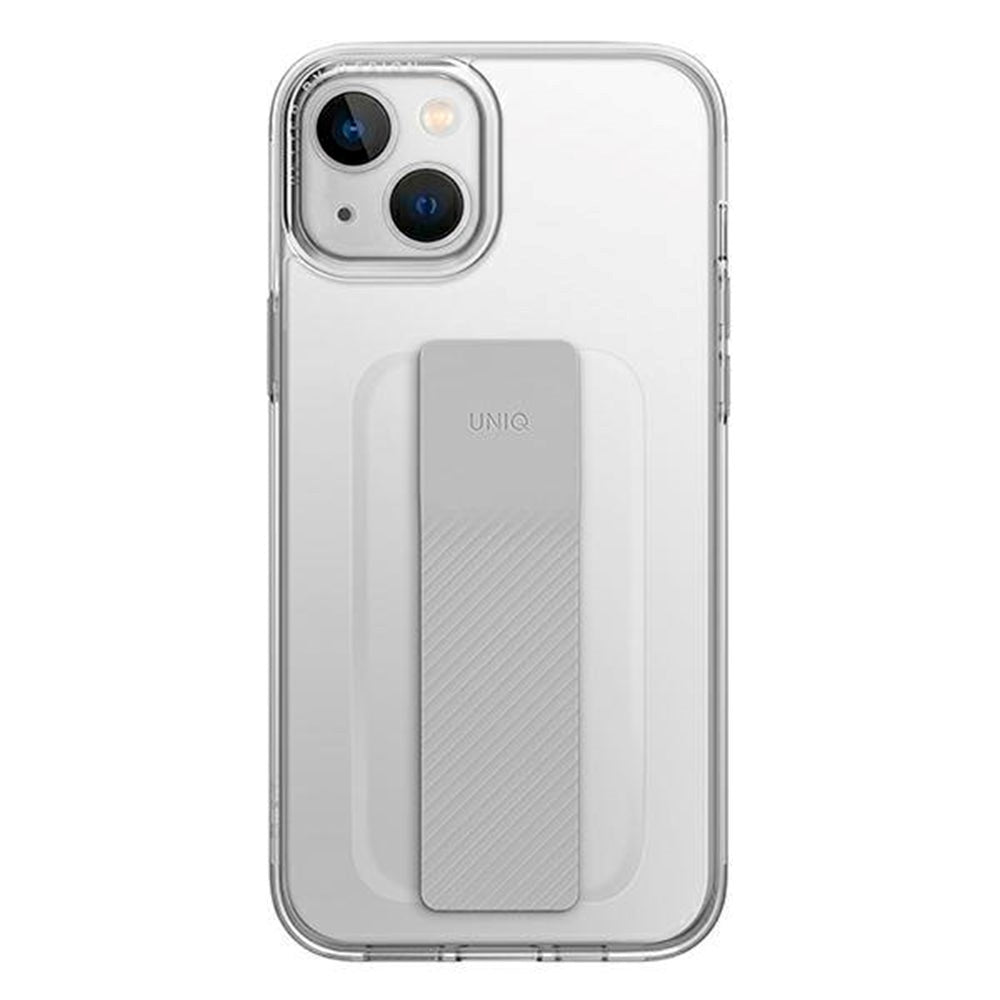 UNIQ Heldro Mount iPhone 14 Plus Fleksibelt Bagside Cover - Gennemsigtig