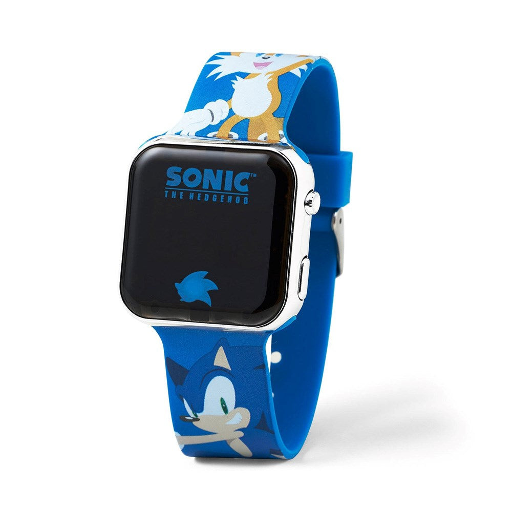 Accutime Børne-LED Ur - Justerbar Rem - Sonic V2