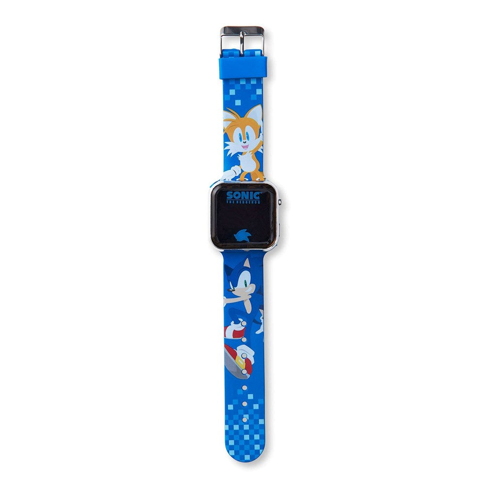 Accutime Børne-LED Ur - Justerbar Rem - Sonic V2
