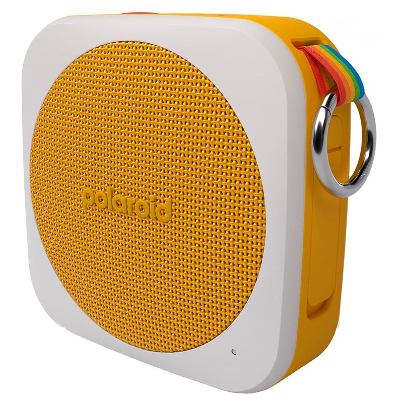 Bærbar Bluetooth Højtaler - Polaroid Player P1 - Hvid / Gul
