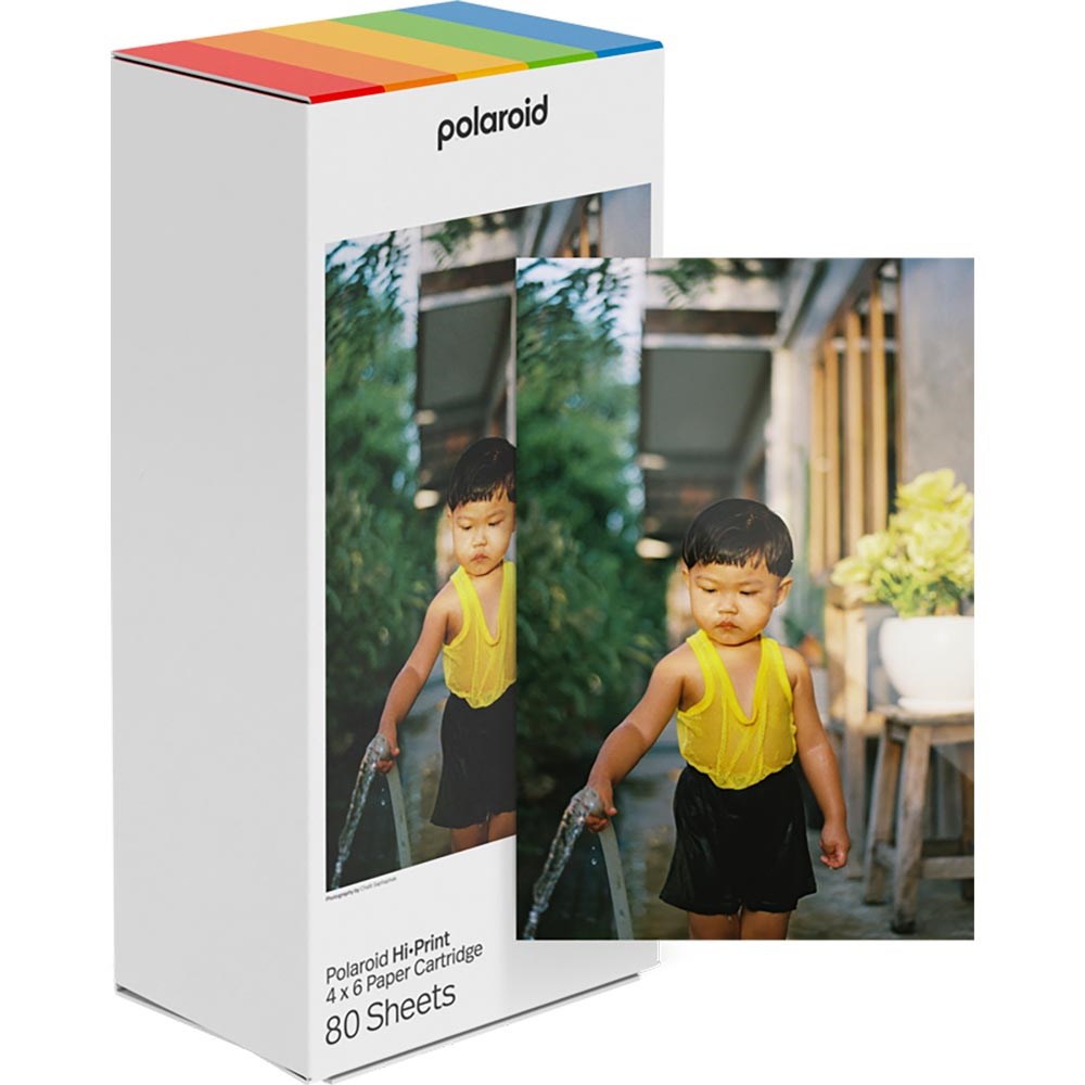 Polaroid Hi-Print 4x6 Papirpatron til Fotoudskrivning (80 ark) - (DEMO)