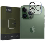 Hofi iPhone 15 Pro / 15 Pro Max Cam Pro+ Beskyttelsesglas til Kameralinse - Sort / Gennemsigtig