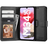 Tech-Protect Samsung Galaxy M34 (5G) / F34 (5G) Flip Wallet m. Pung & Ståfunktion - Sort